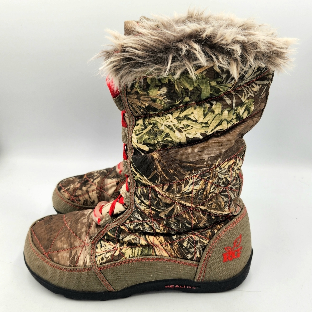 Realtree Max 1 Cici Camouflage Mid Calf Boots Womens 7 Insulated Waterproof - Picture 4 of 14